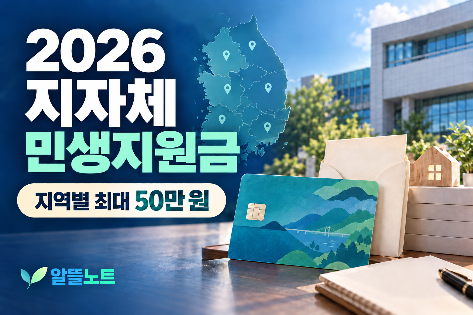 2026 지자체 민생지원금 지역별 금액과 신청기간 안내